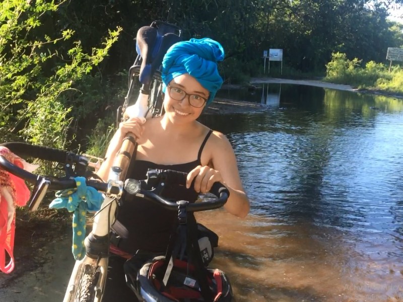 Jessica Funes guardando el miedo en la maleta y conquistando el fin del&nbsp;mundo.