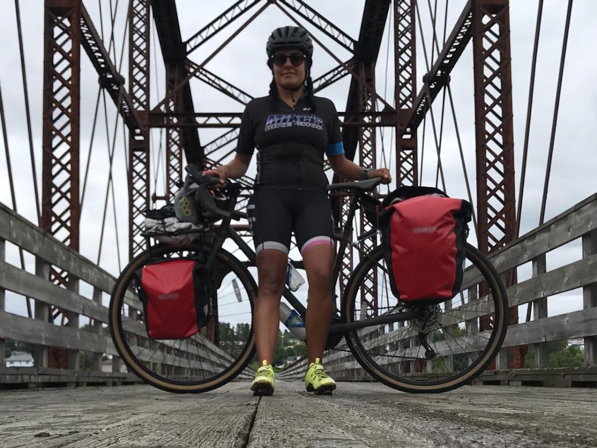 Rosina González y su pasión&nbsp;cicloviajera