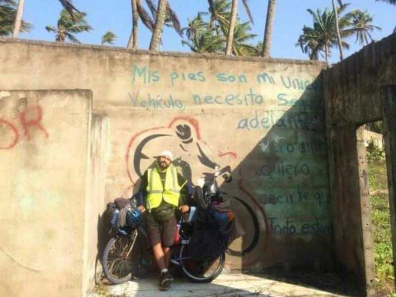 Paco Montalvo viviendo sobre&nbsp;pedales