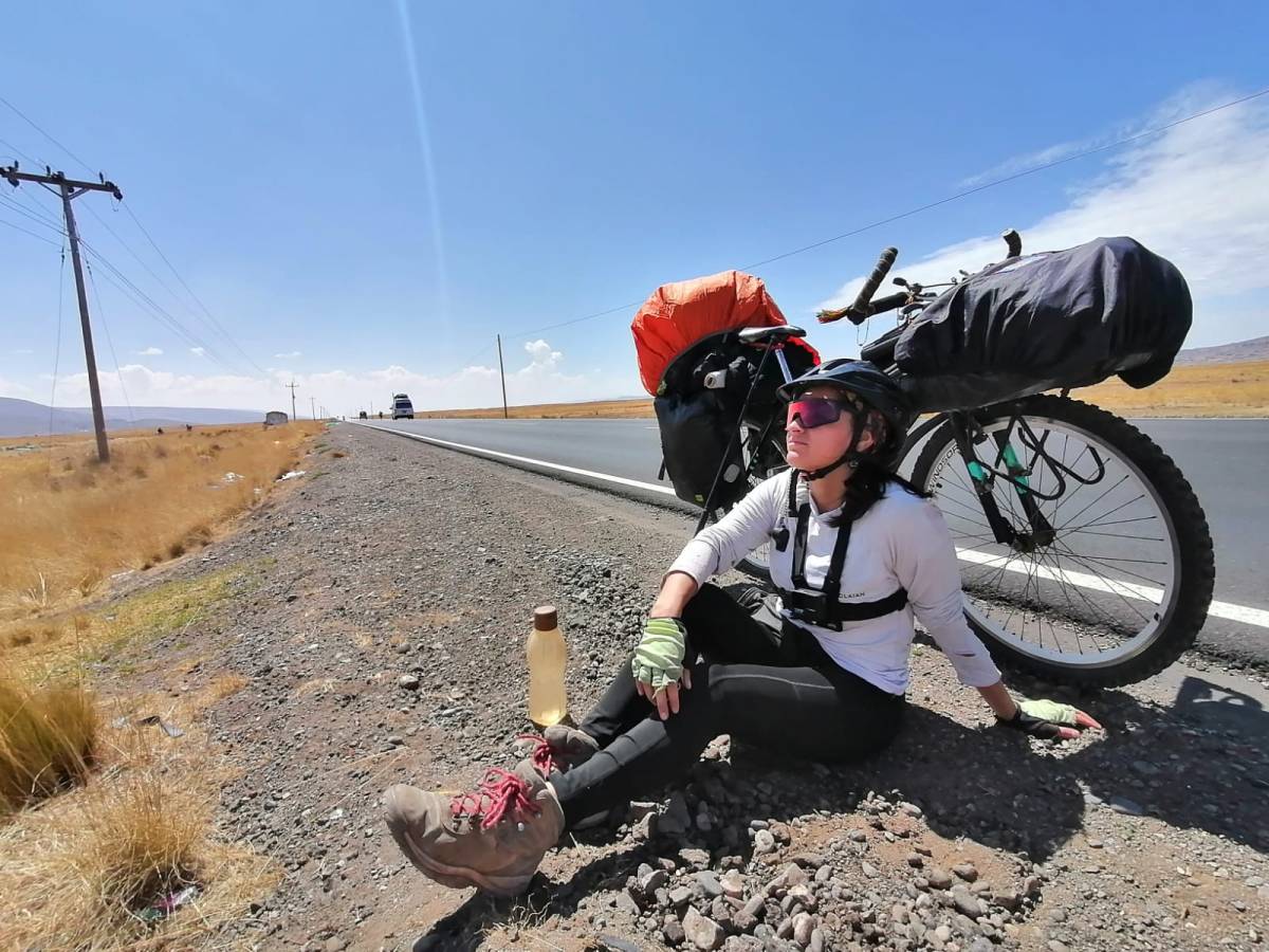 De cicloviaje con mi&nbsp;hija